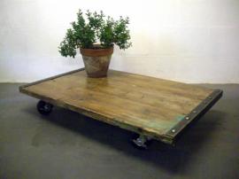 Vintage Industrial Plinth Coffee Table